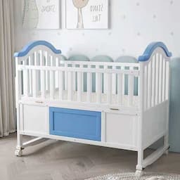 Blue With Mattress