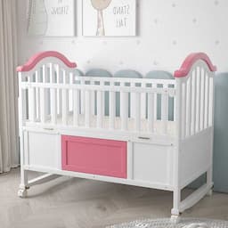 Pink With Mattress