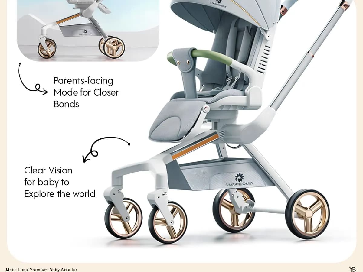 Meta Luxe Baby Stroller Aplus