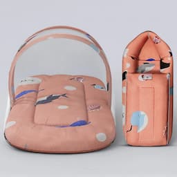 Sleeping Bag + Bed with Mosquito Net (Combo)