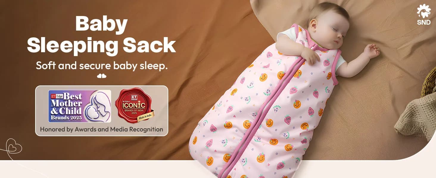 Sleeping Sack For Baby 100% Pure Cotton Baby Sleep Bag