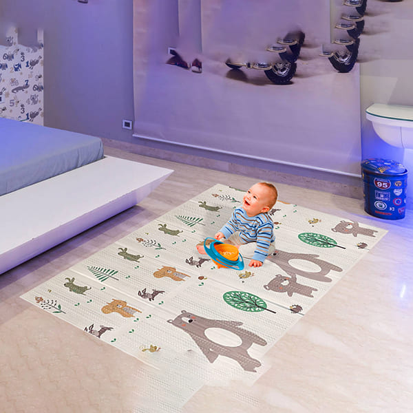 Buy Reversible /Double Sided Baby Play Mat Online India