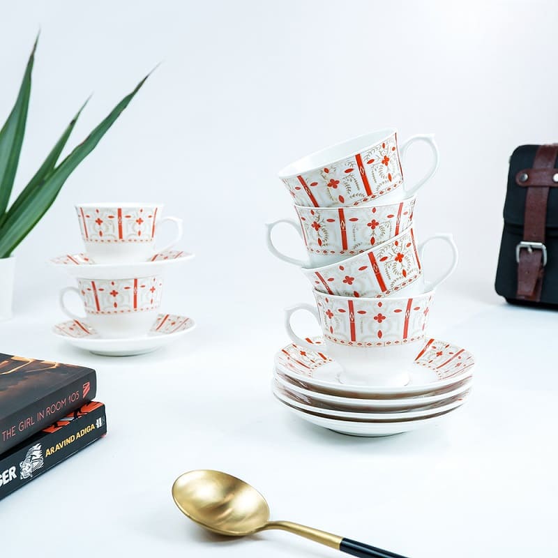 Teacups With Plates