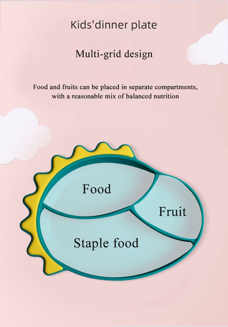 feeding plate set