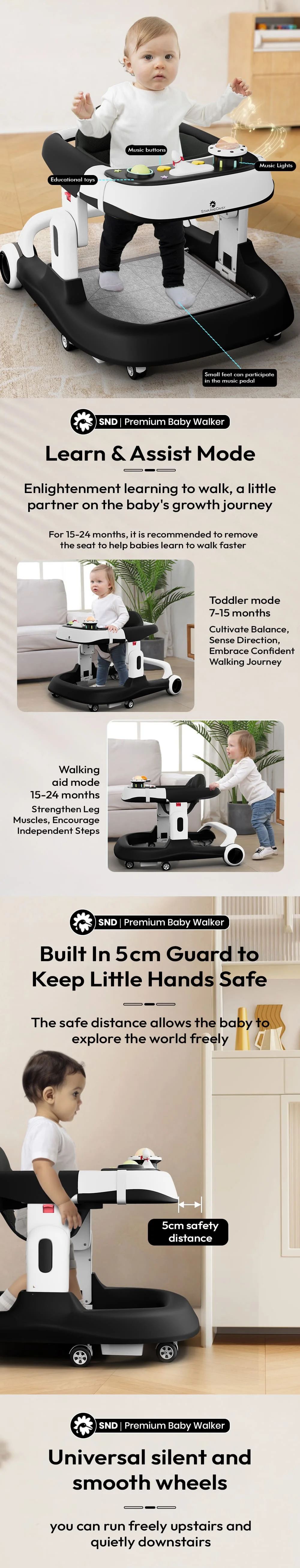 Multi-function Baby Walker