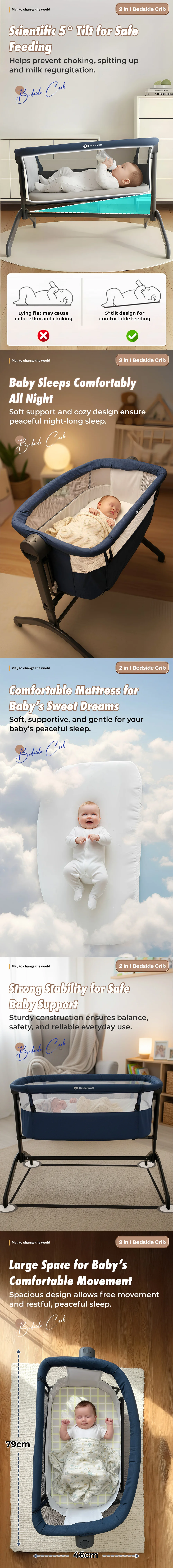 Two in one Baby Cradle