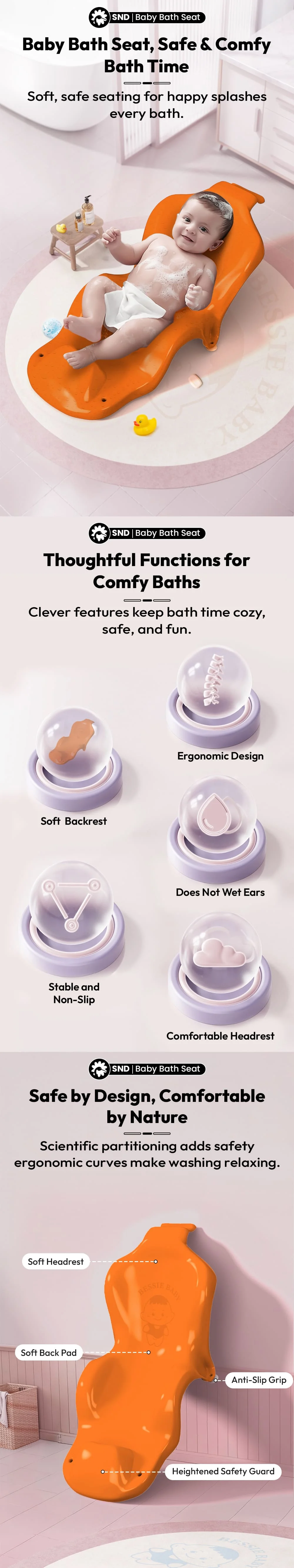 Baby Bath Seat