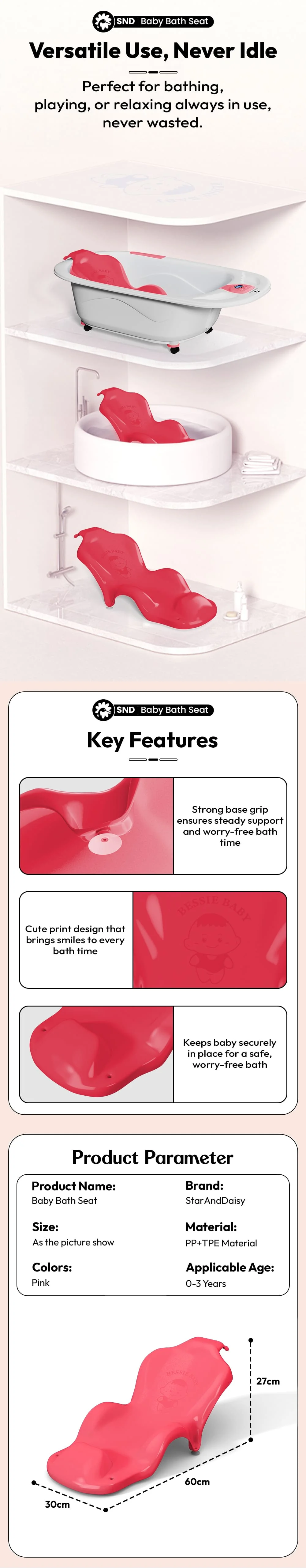 Baby Bath Seat