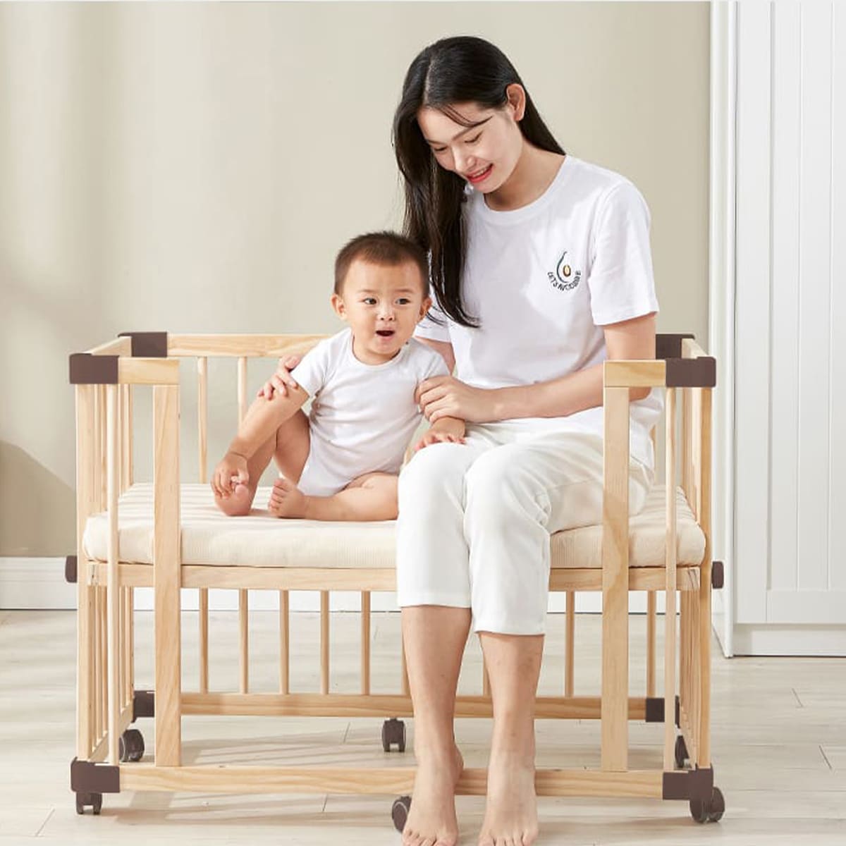 Wooden Cot Bed