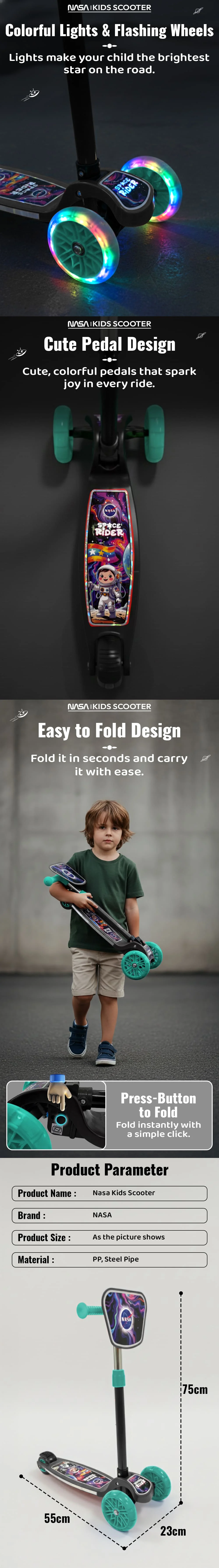 Nasa Kids Scooter