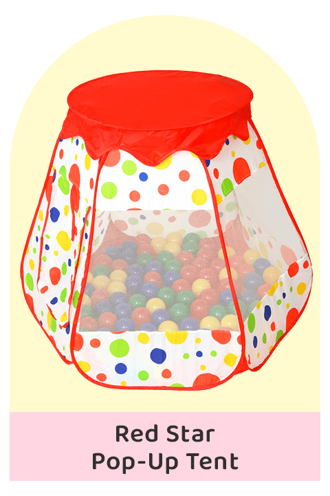 Red Star Popup Tent