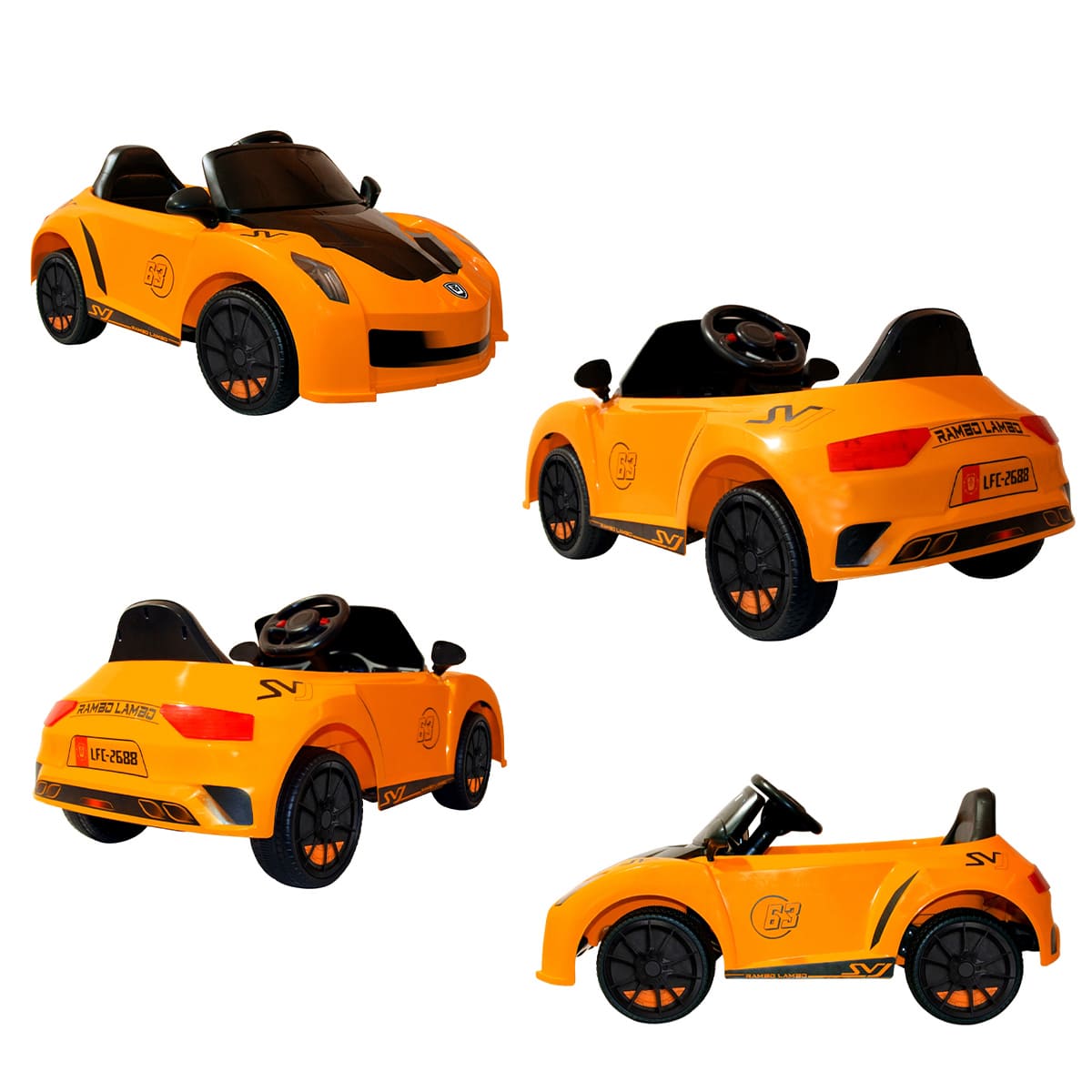 battery operated car with remote