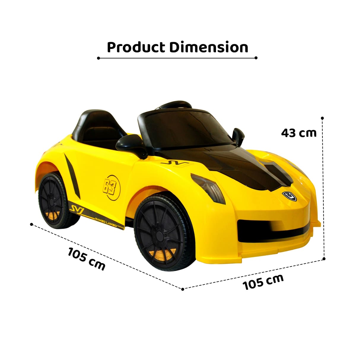 Toddler ride-on cars