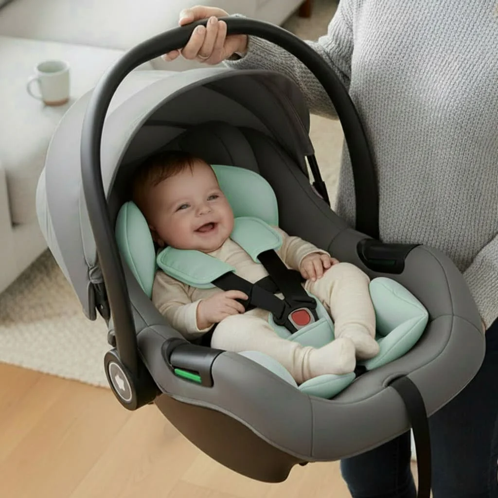 carry cot green