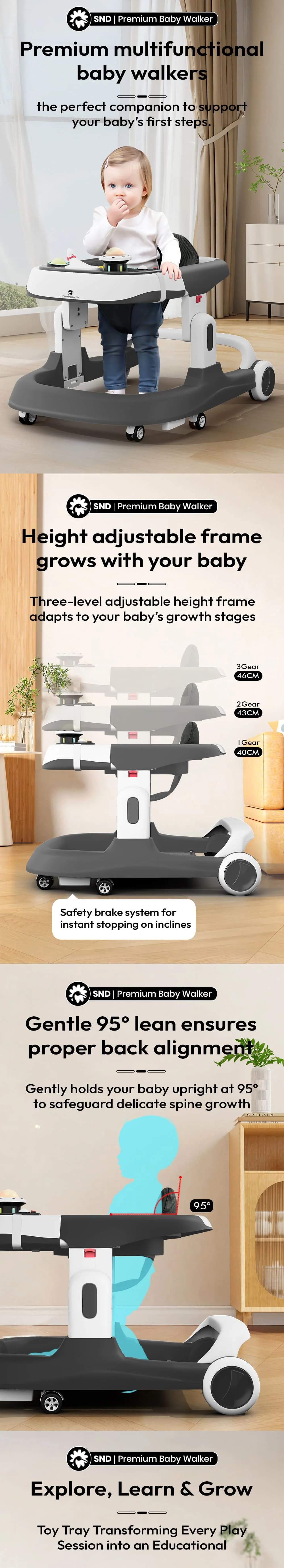 Premium baby walker