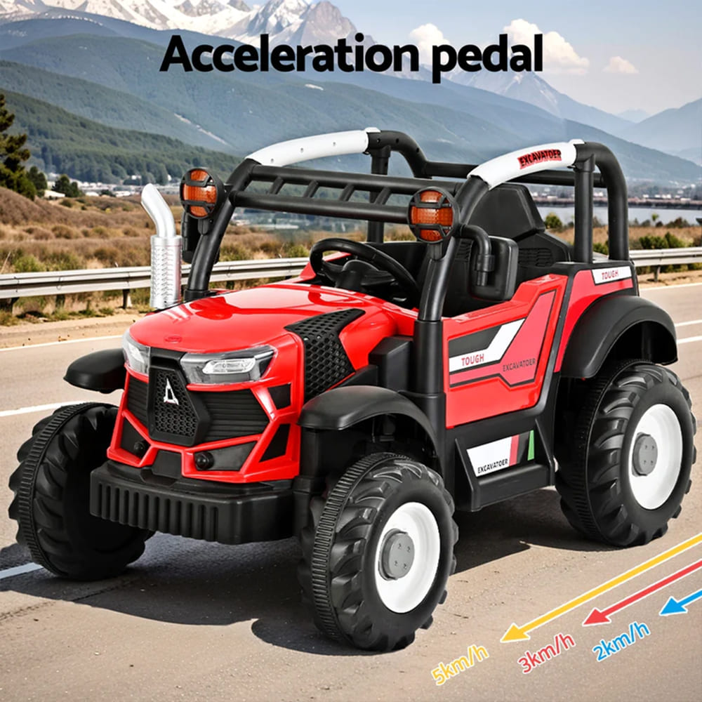 Remote-Controlled Electric Tractor for Children