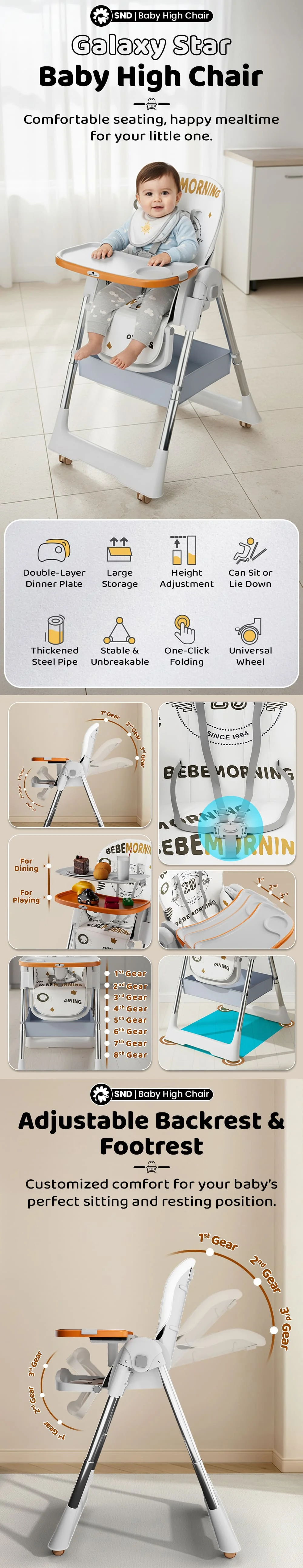 Galaxy High Chair