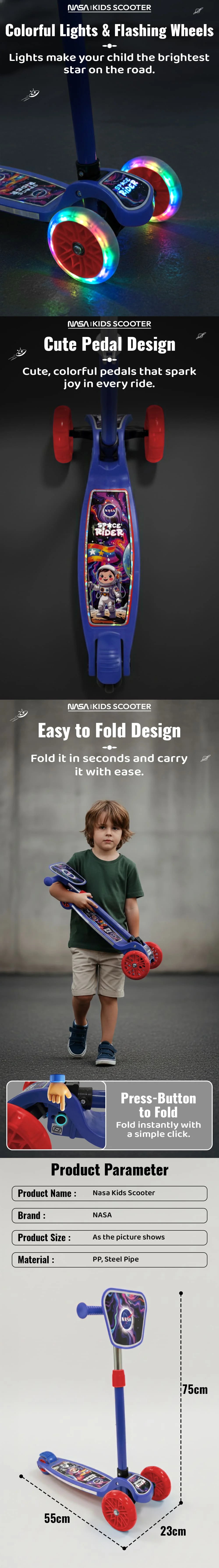 Nasa Kids Scooter