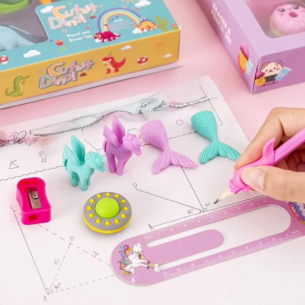Pencil Eraser Set