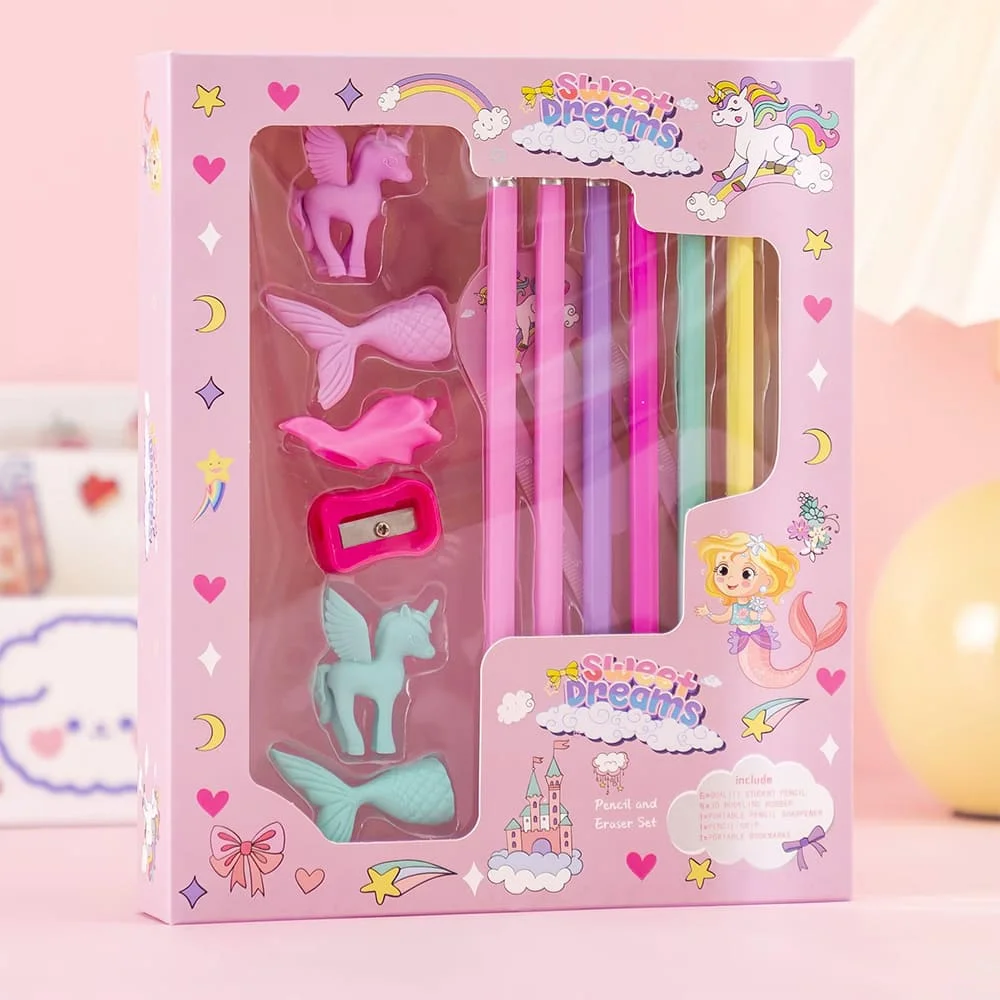 Pencil Eraser Set
