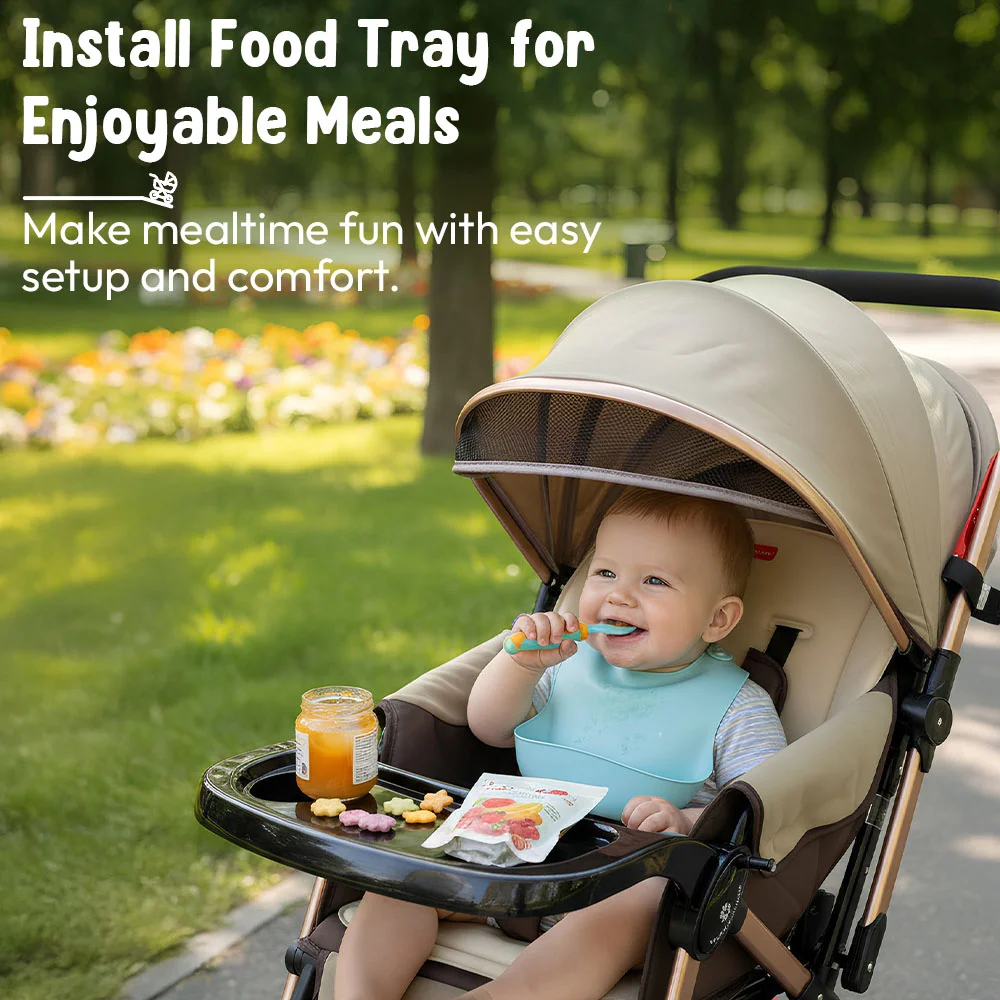 stroller brown