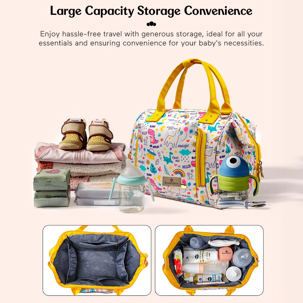 Mini-traveler-diaperbag-unicorn print-2