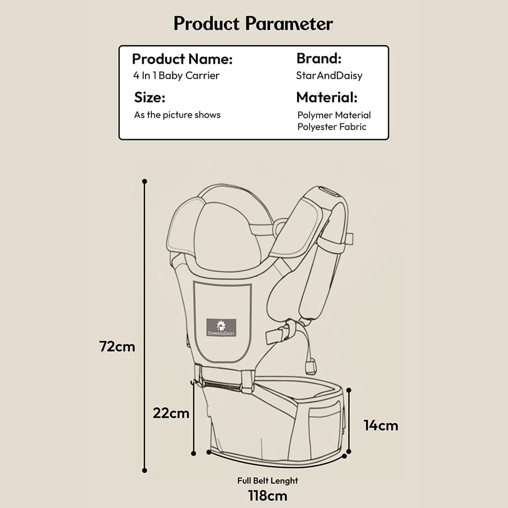 baby carrier Grey