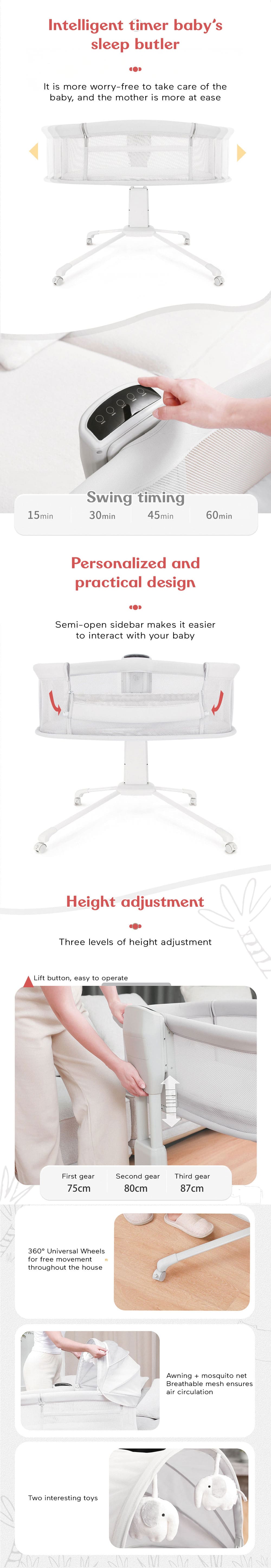 Portable Bed Side Bassinet