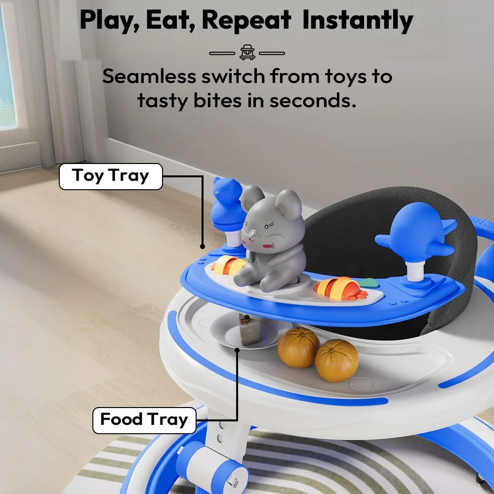 Kids push walker