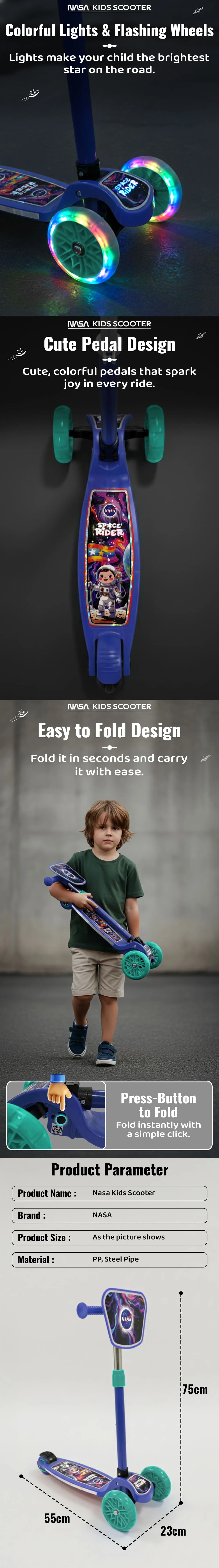 Nasa Kids Scooter