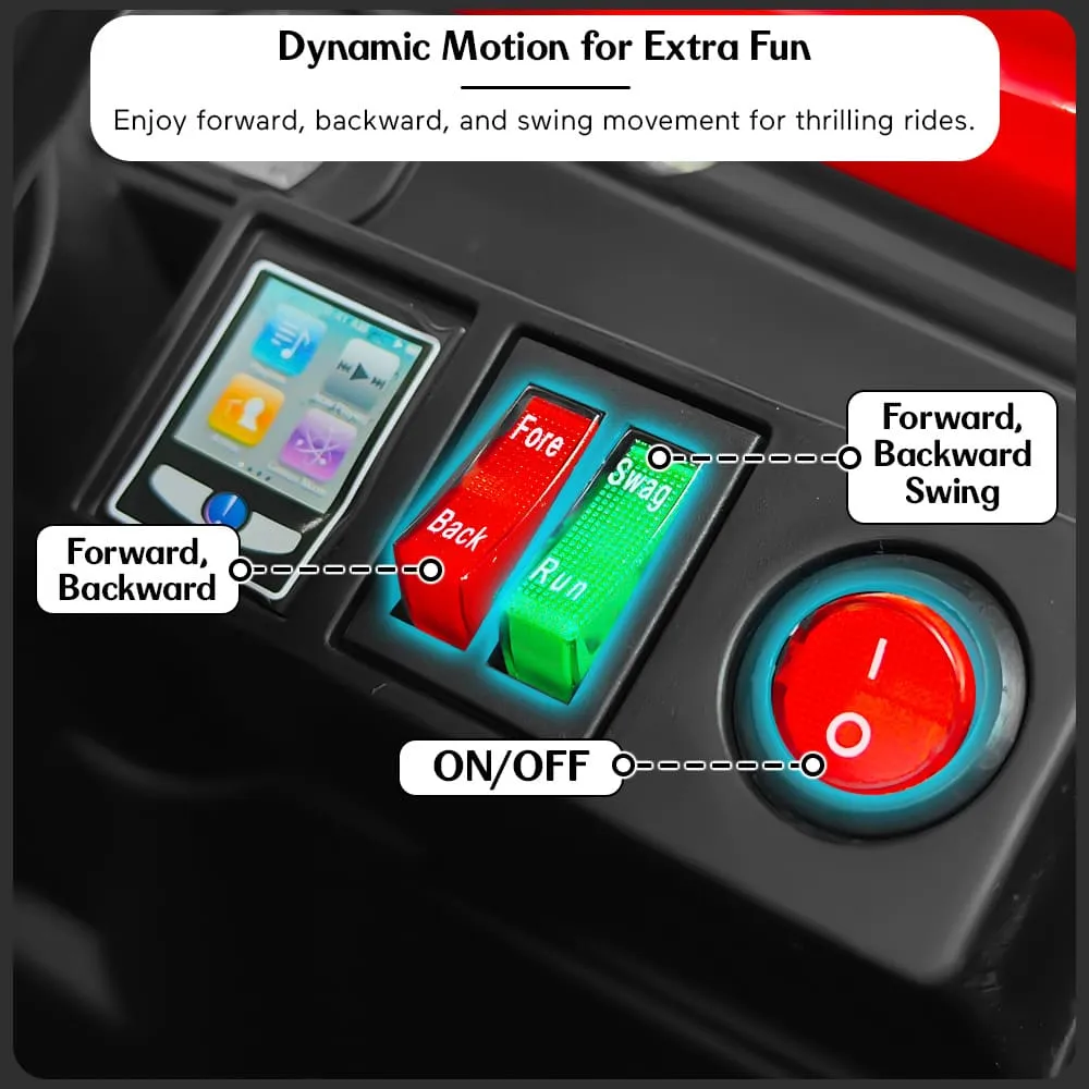StarAndDaisy Luxury Ride On Remote Control Jeep For Kids
