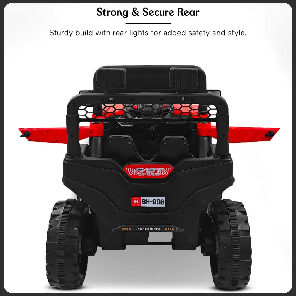 StarAndDaisy Ride On Remote Control Jeep For Kids