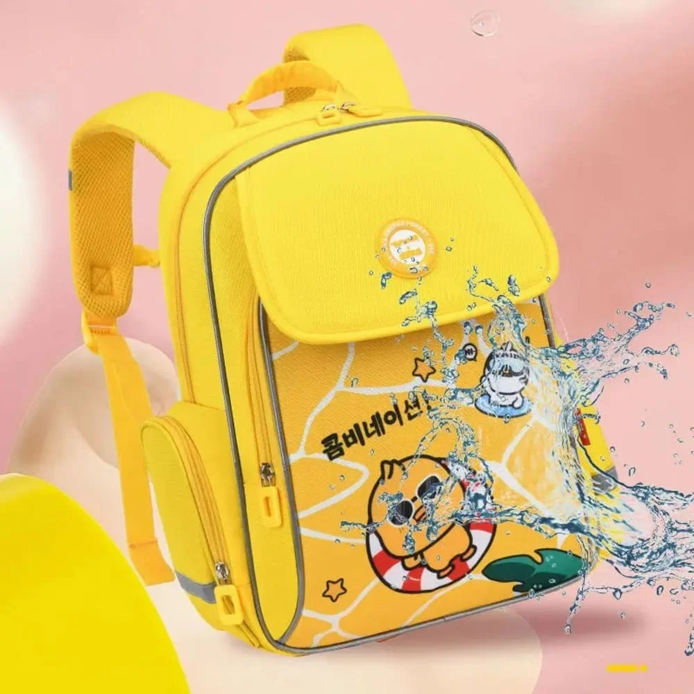 Beerus Backpack for Kids with Spacious Compartment, Durable Kids Bag with Adjustable Shoulder Straps, School Bag for Boys & Girls -Pink