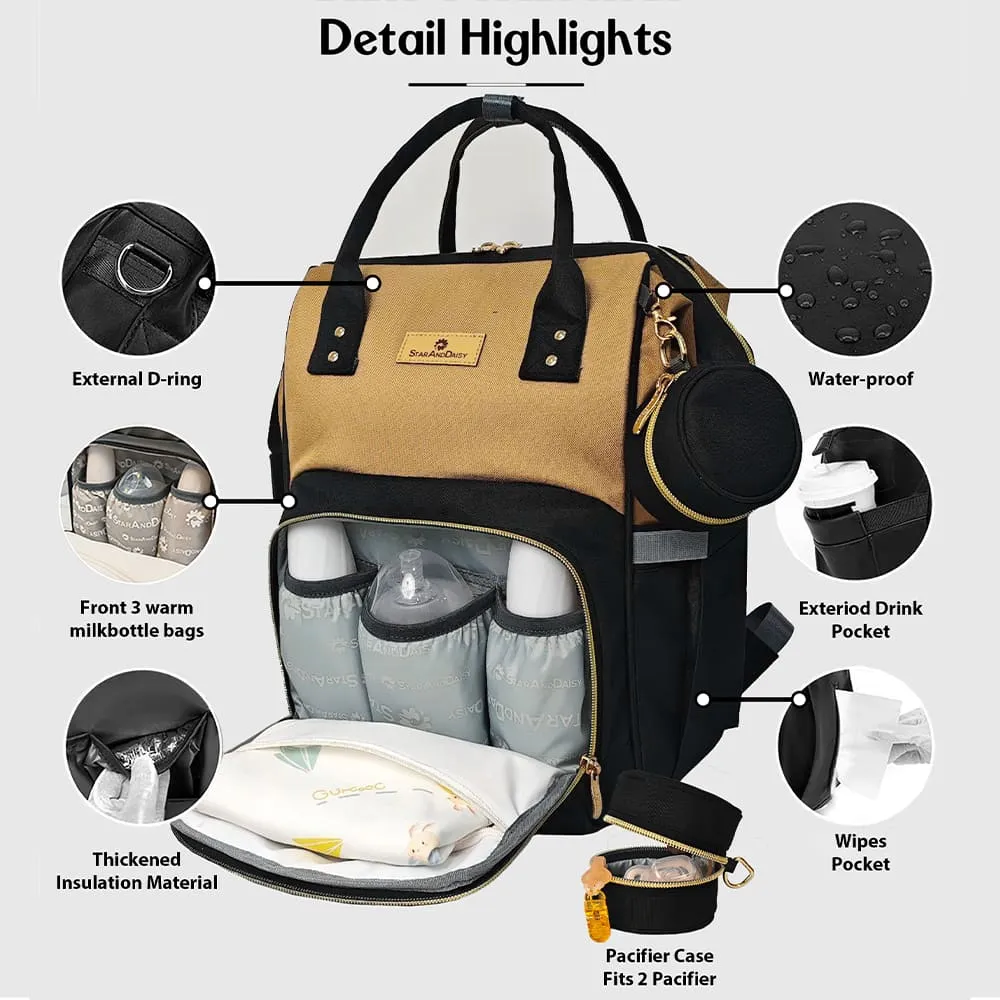Insulated Diaper Bag for Mothers Travel