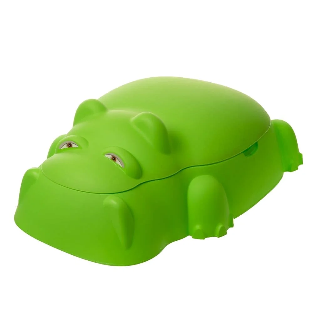 Starplay Hippo Pool, Sandbox with Cover & lid, Kids Sandbox