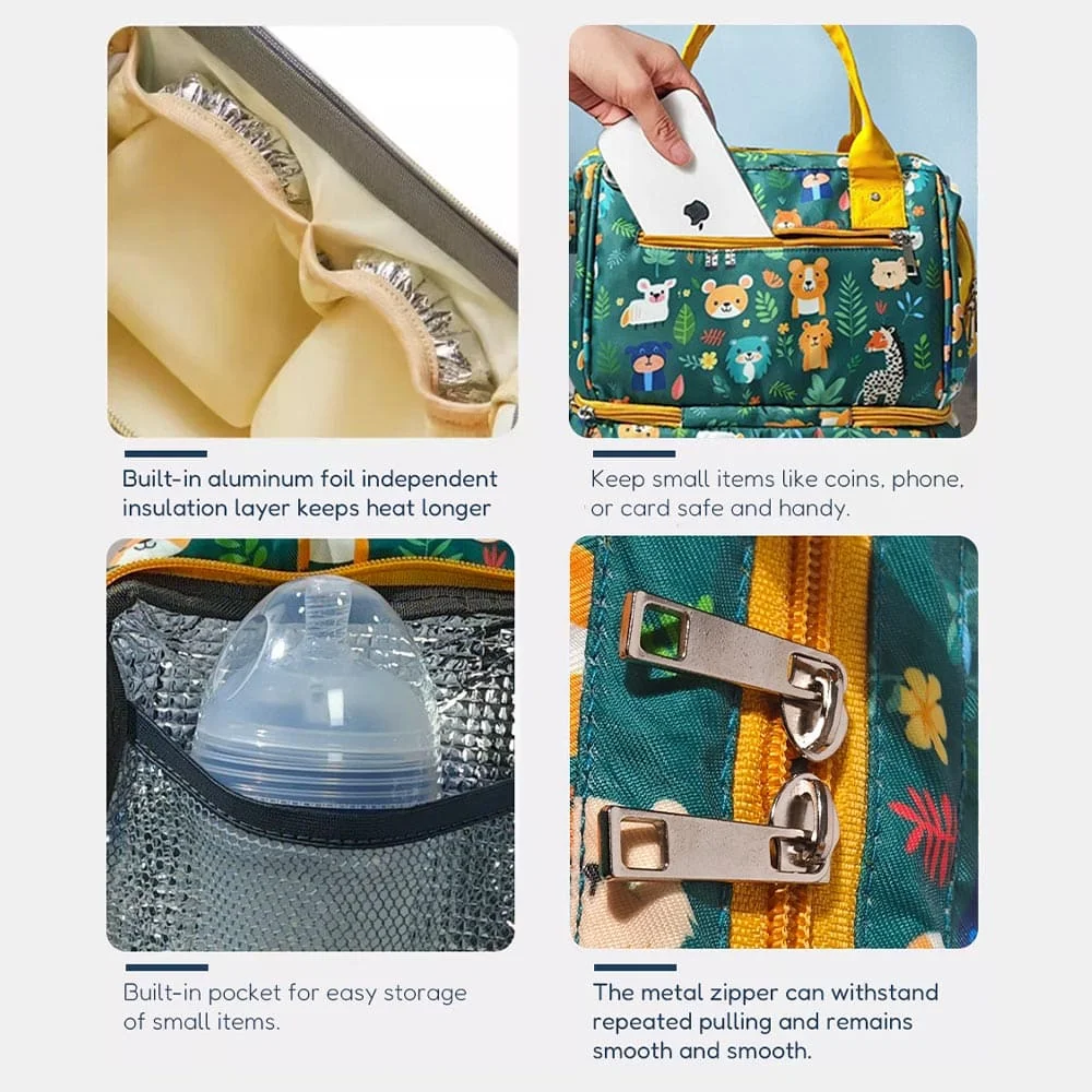 Unisex diaper bag
