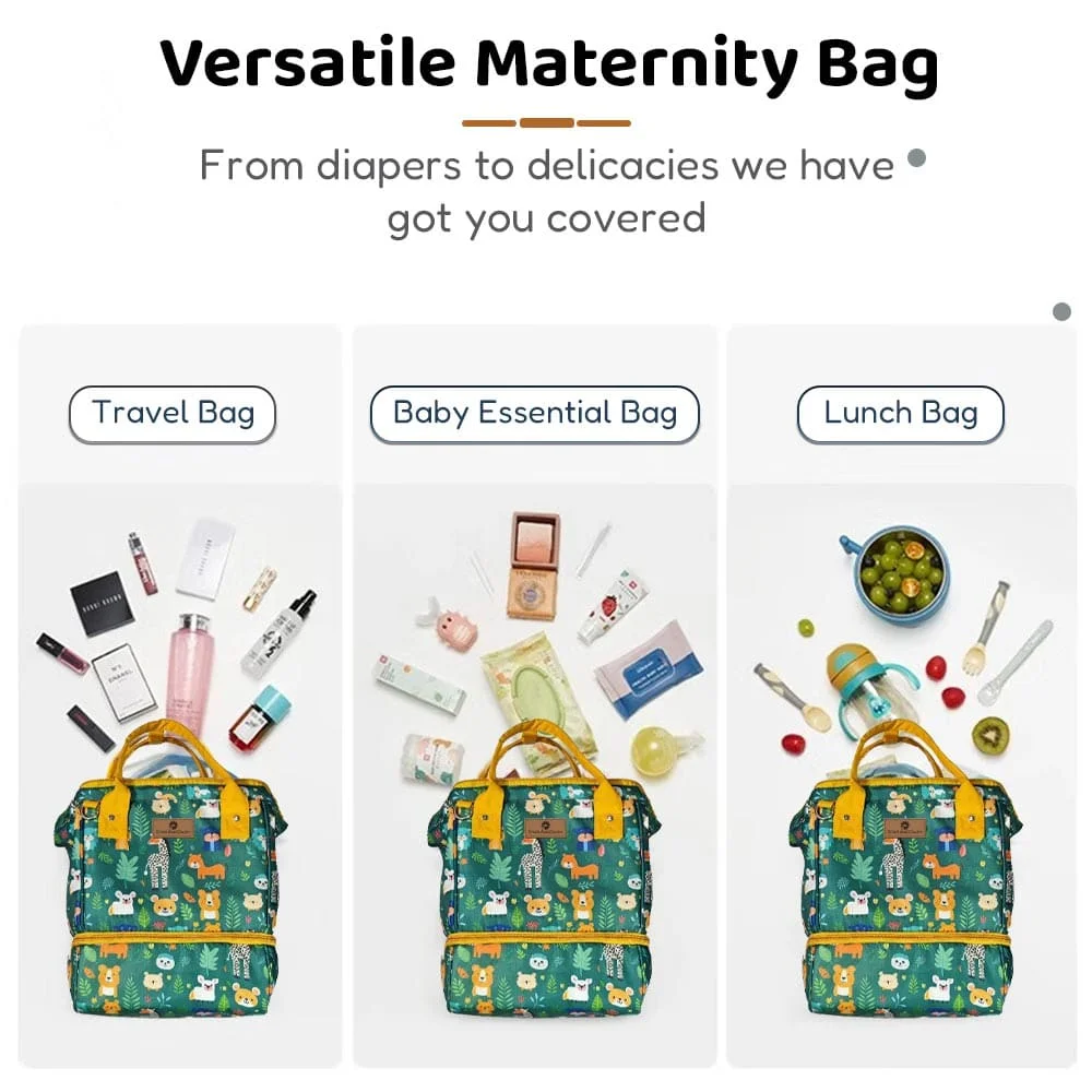 Diaper tote bag