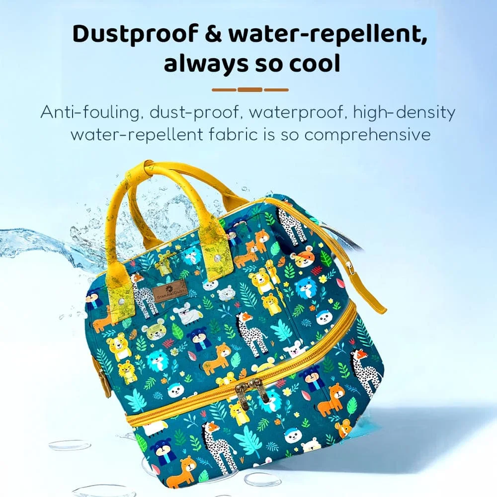 Waterproof diaper bag