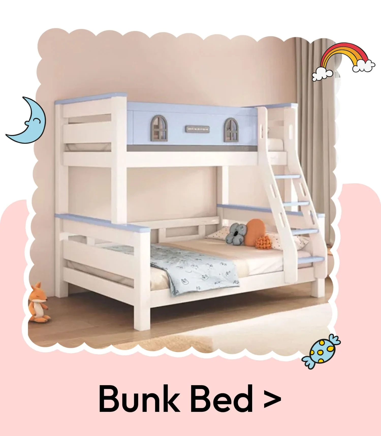 Kids Bunk Bed