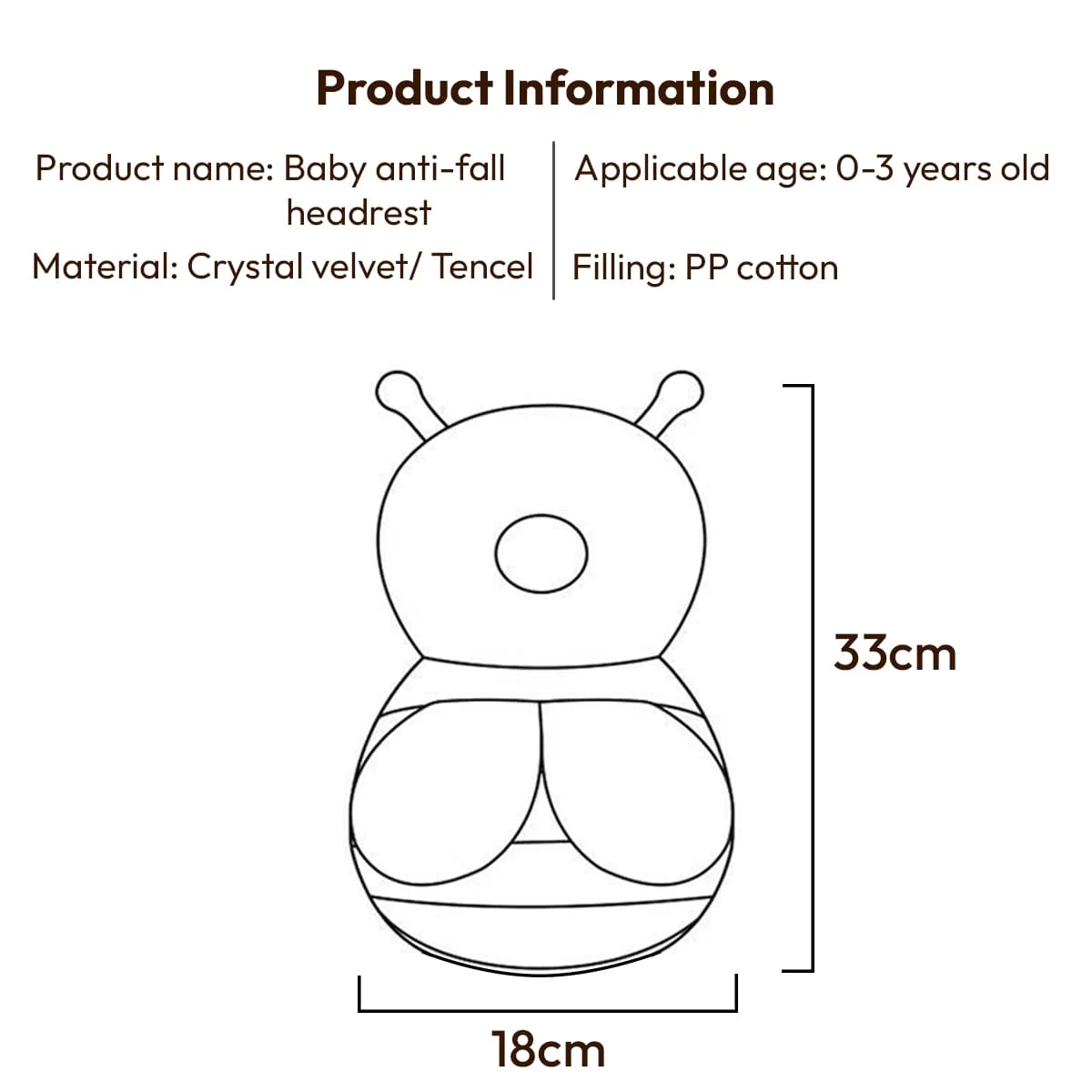 Baby head protector