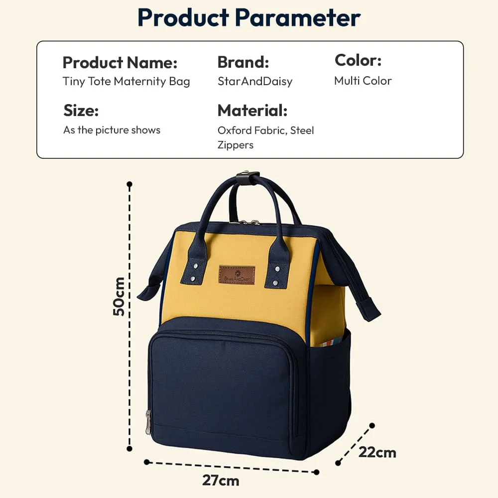 Specifications of diaper bag