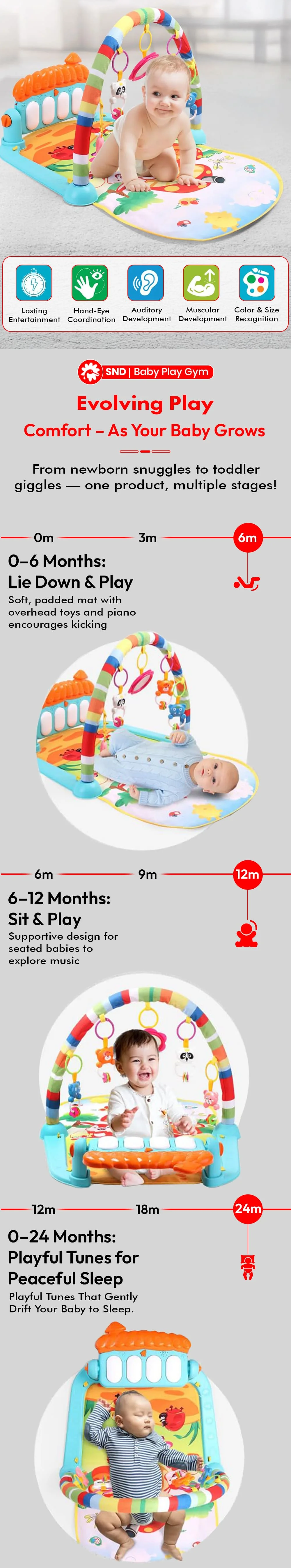 Baby Playgym Mat