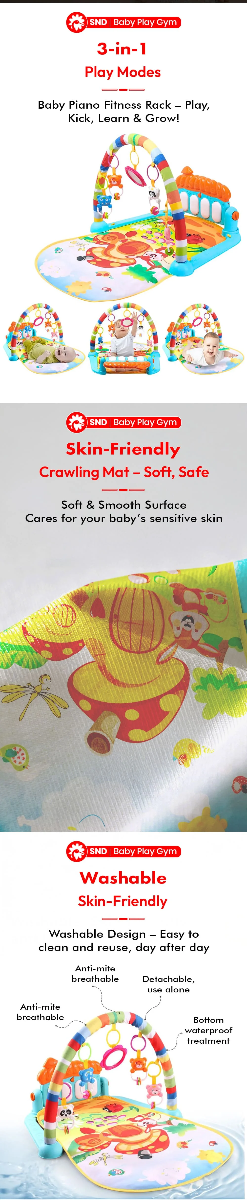 Baby Playgym Mat