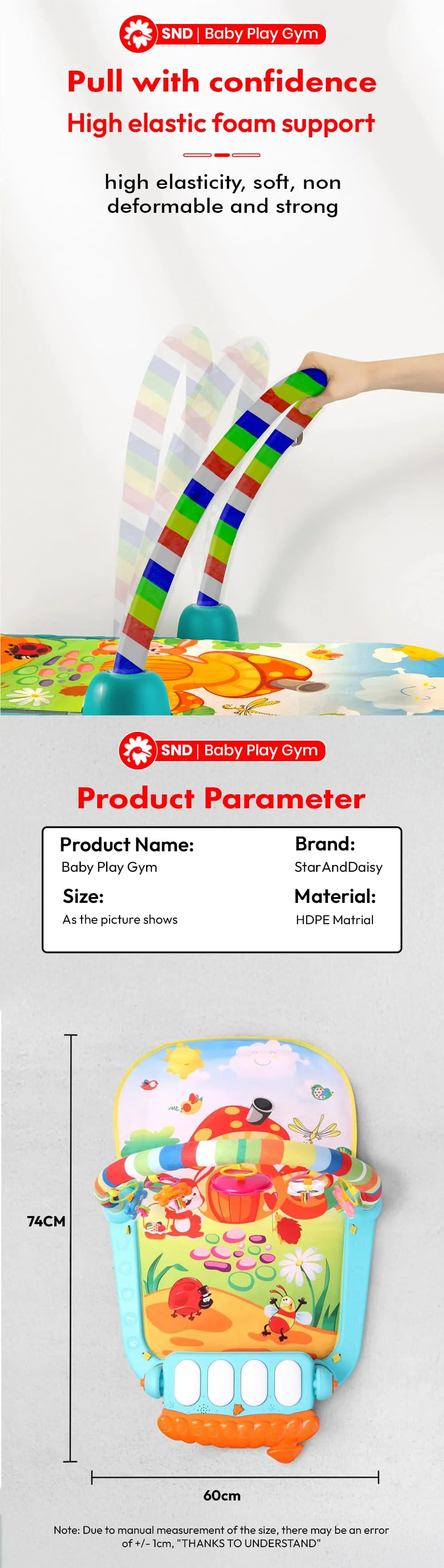 Baby Playgym Mat