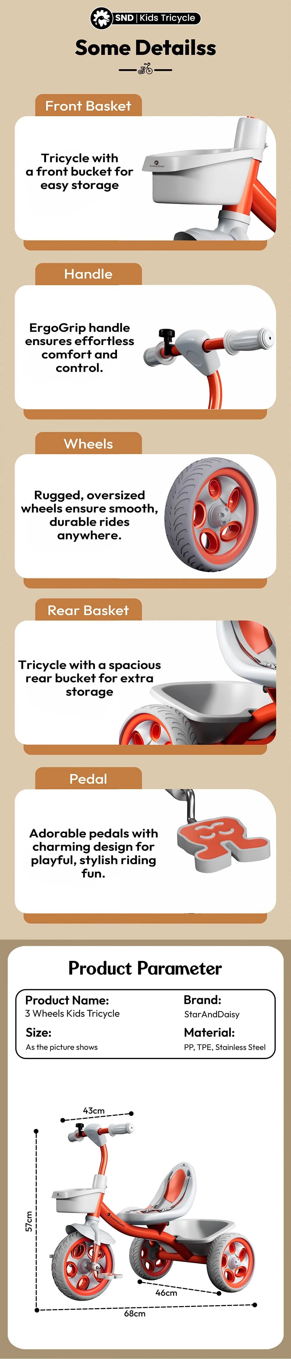 Baby tricycle