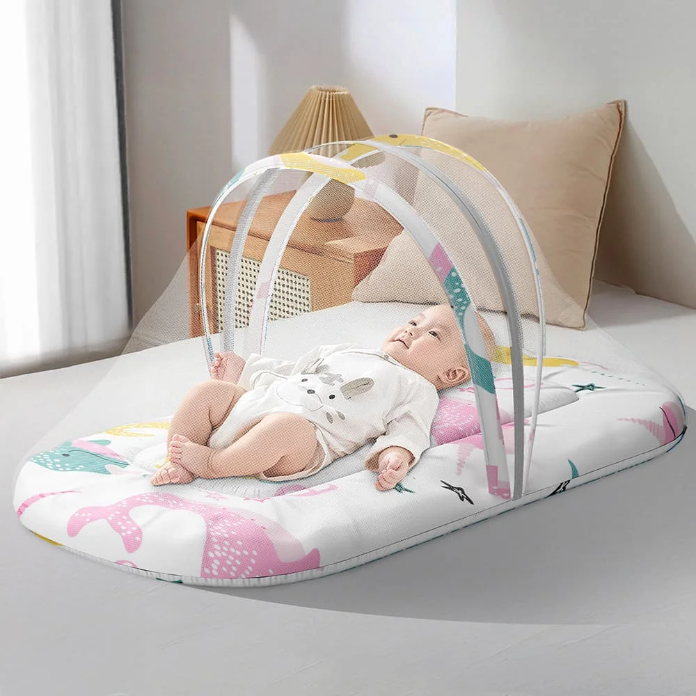 Bedding Set with Mosquito Net fish print