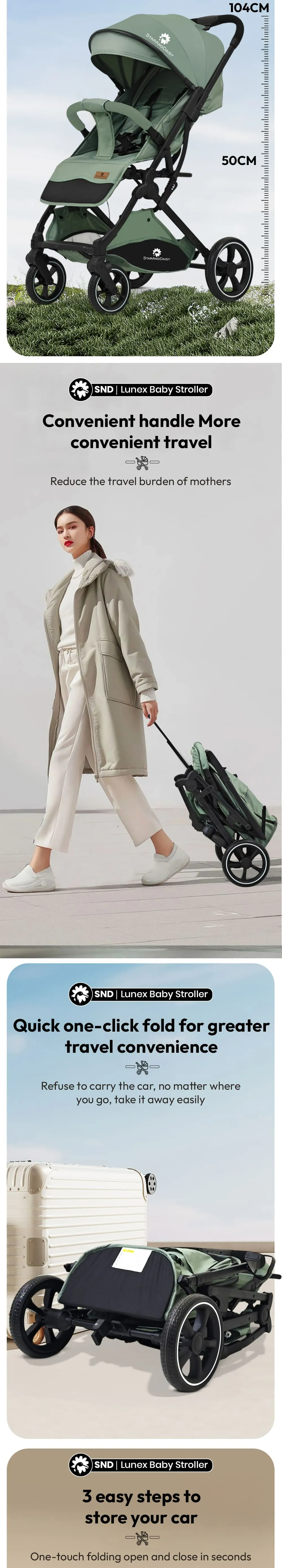 Lunex Baby Stroller