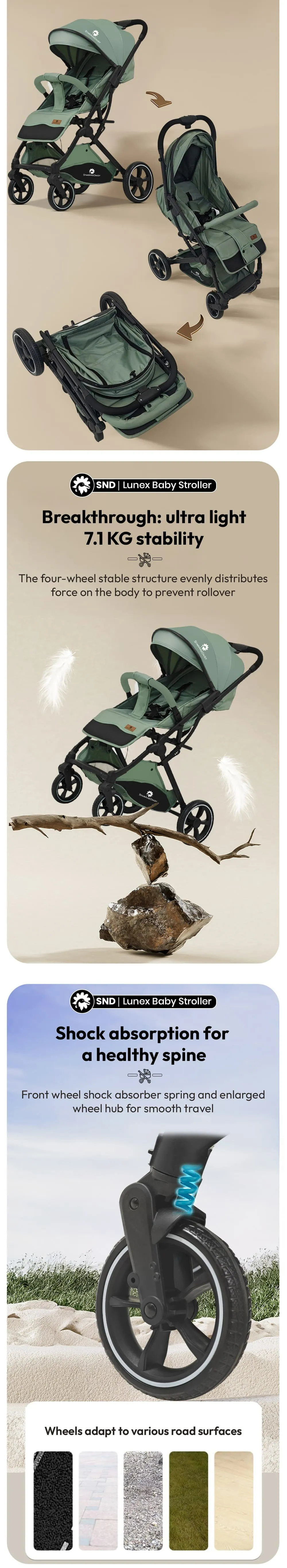 Lunex Baby Stroller
