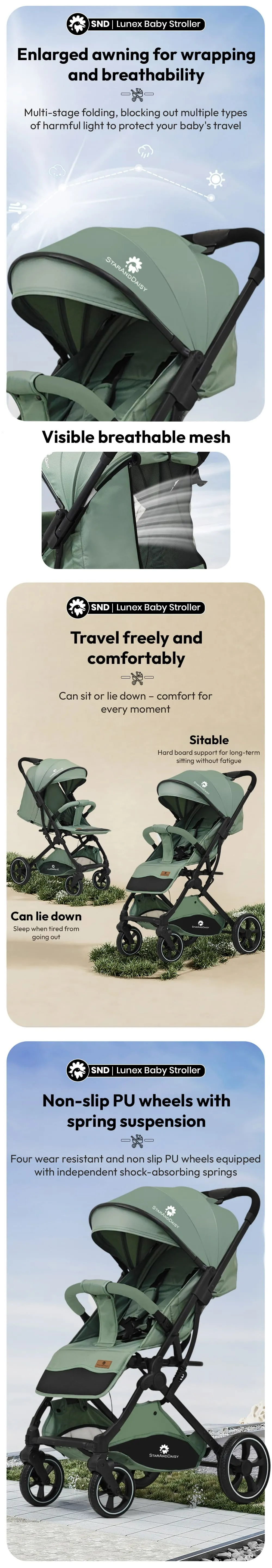 Lunex Baby Stroller