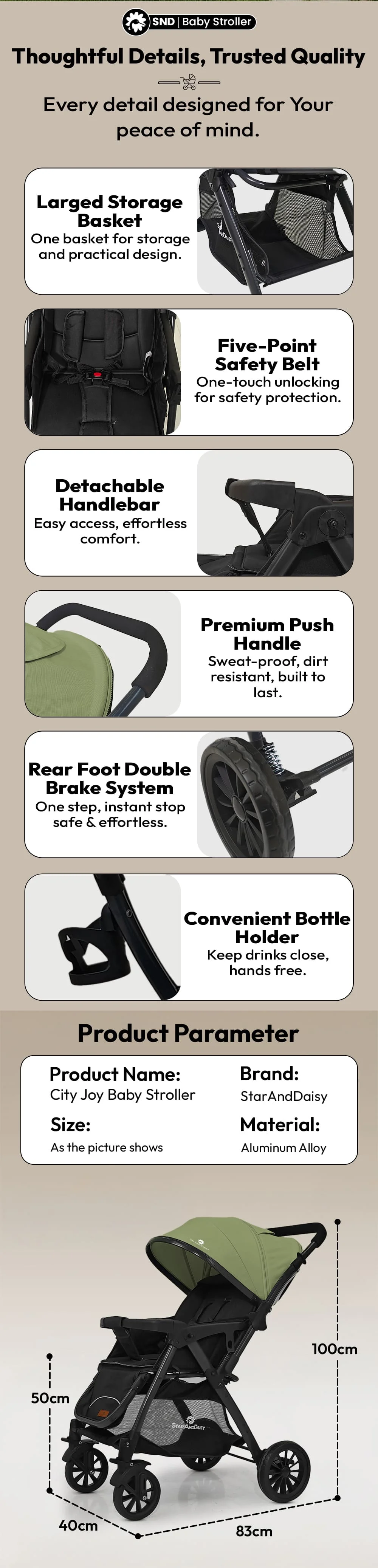 City Joy Stroller